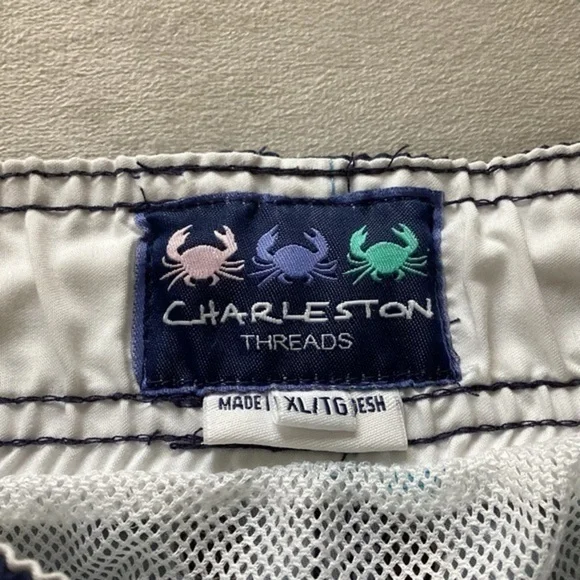 UNIQUE..Charleston Threads Mens Swim Shorts XL - Picture 5 of 12